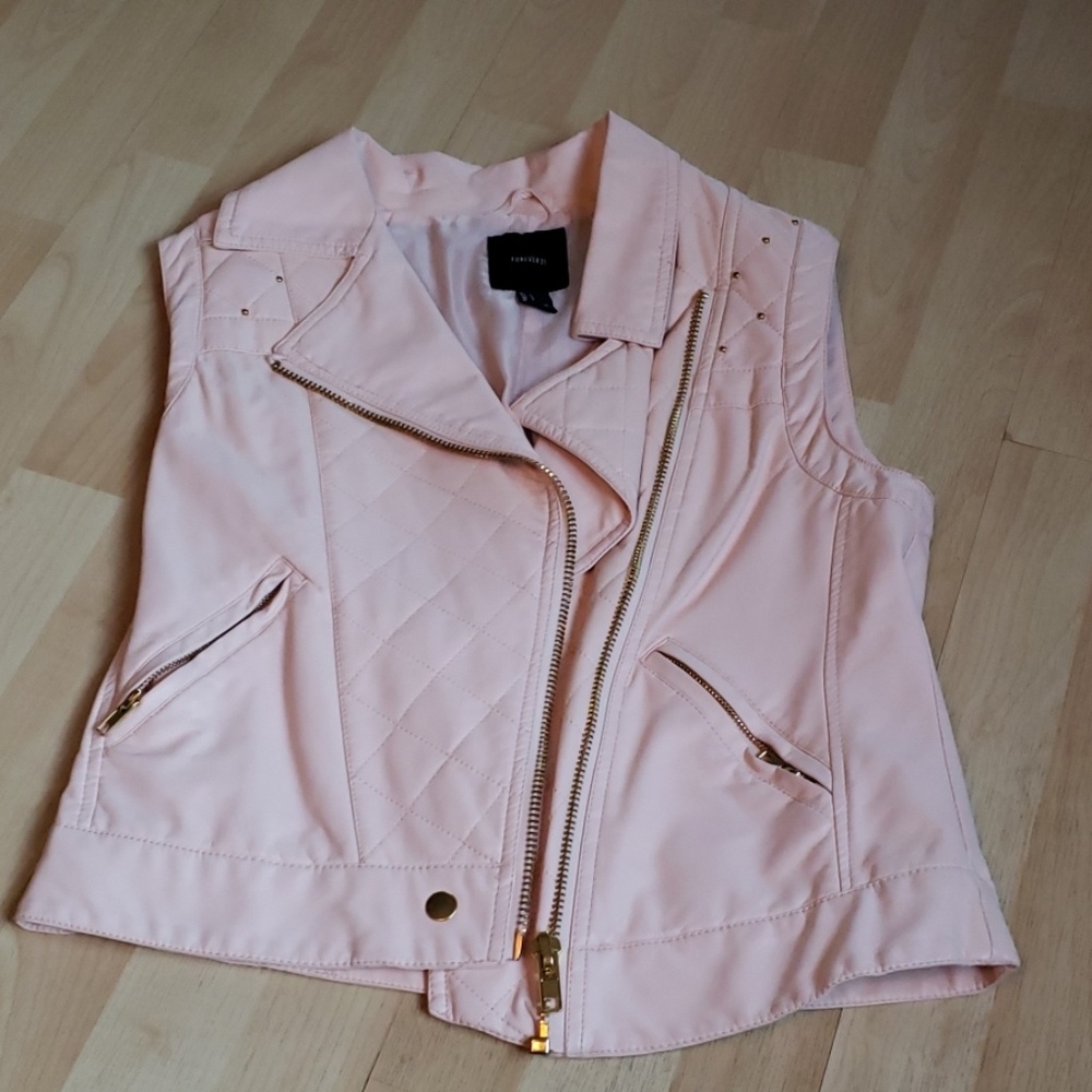 Forever 21 Faux Leather Vest